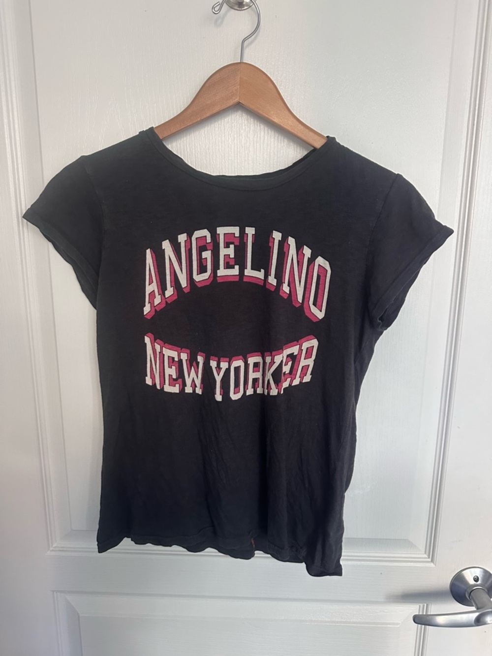 Sundry Charcoal Women's Graphic Tee - Angelino New Yorker